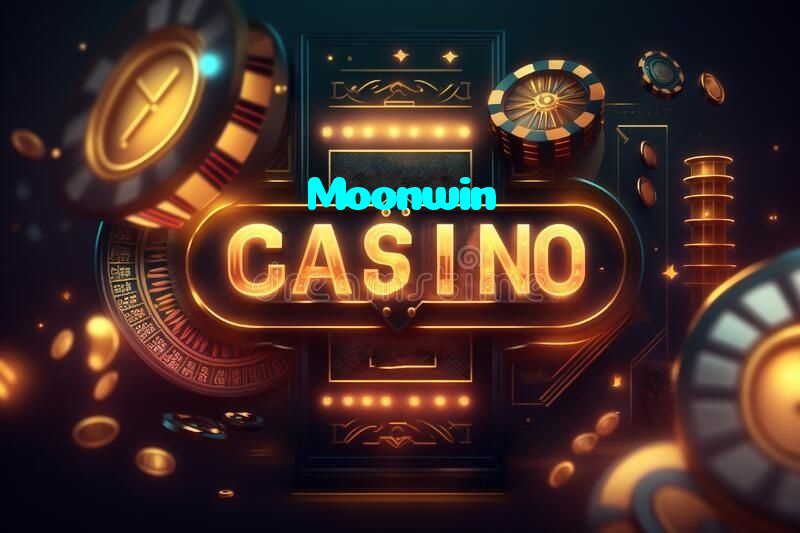 Moonwin casino presented on mobile device in Pakistan with slots and live games